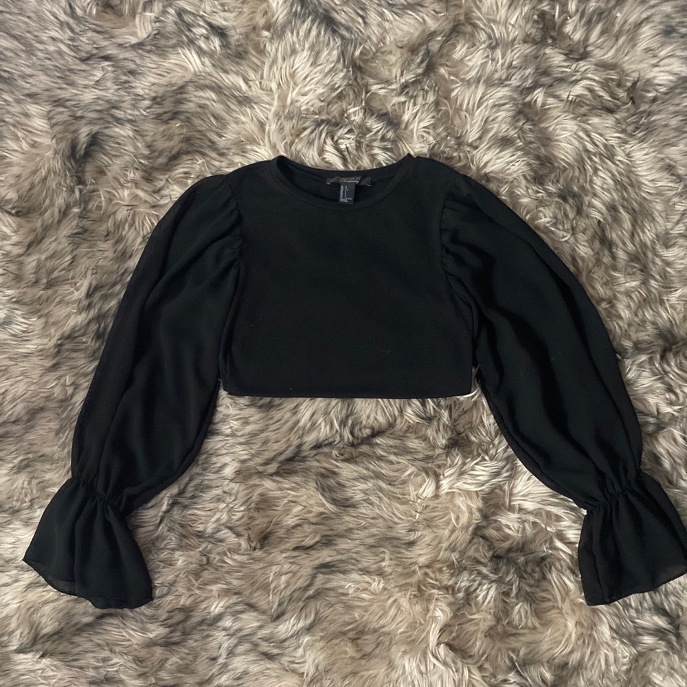 Chiffon Sleeved Blouse